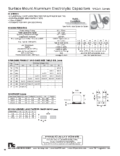 NIC [smd bi-polar] NACEN Series