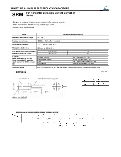 Decon [radial thru-hole] SRM Series