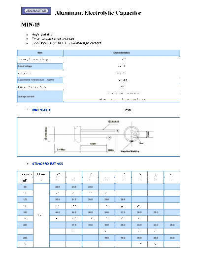 Joemaster [radial] MIN-15 Series