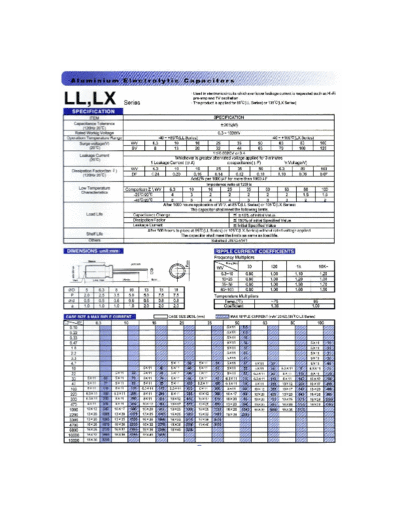 chang-chang [radial thru-hole] LL-LX Series
