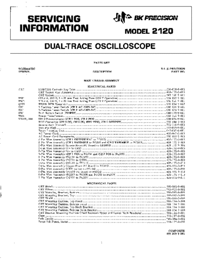 B & K [B+K] OSCILOSOPIO