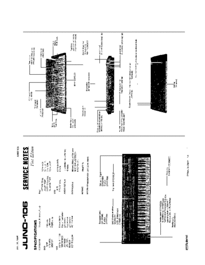 roland juno106servicenotes