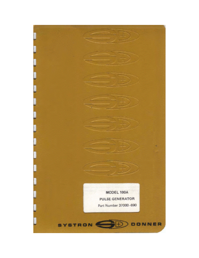 Systron-Donner_100A_Pulse_Generator_Service_Manual