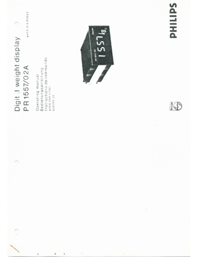Philips PR 1557-02A