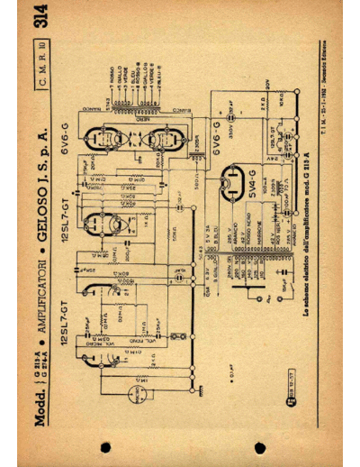 Geloso G213A G274A