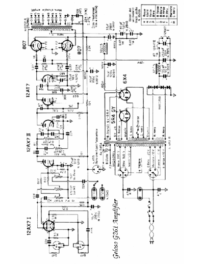 Geloso G261 Amplifier