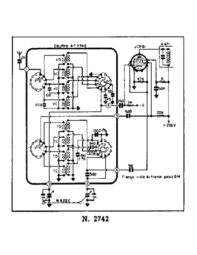 Geloso 2742 RF unit
