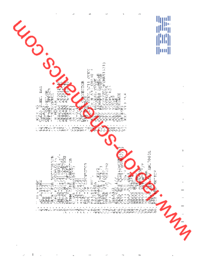 IBM laptop motherboard schematic diagram