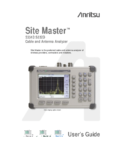ANRITSU S331D S332D