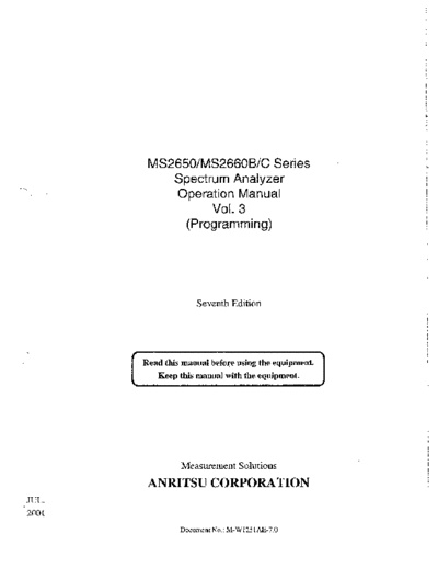 ANRITSU MS2650_252C 60B_252C C Series 2651B_252C 53B_252C 61B_252C 63B_252C 61C_252C 63C Programming Vol. 3