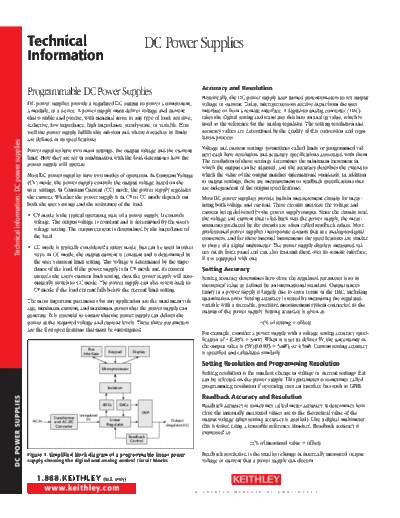 TechInfo_DCPowerSupplies
