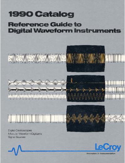 Catalogue Lecroy 1990 Digital Waveform