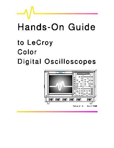 LeCroy_Color_Oscilloscope_Hands_On_Guide_REVC