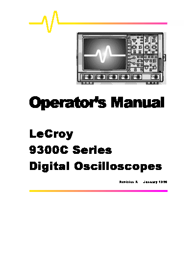 LECROY 9300_OM_REVA