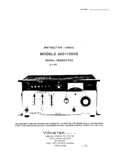 WAV 3001_252C3002 Instruction