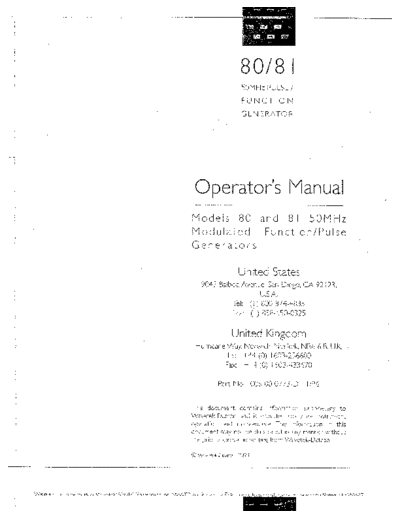 WAV 80_252C 81 Operation