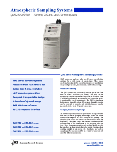 www.thinksrs.com-QMSc
