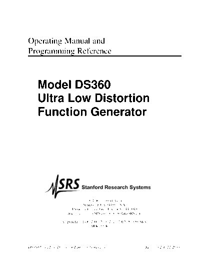 www.thinksrs.com-DS360m