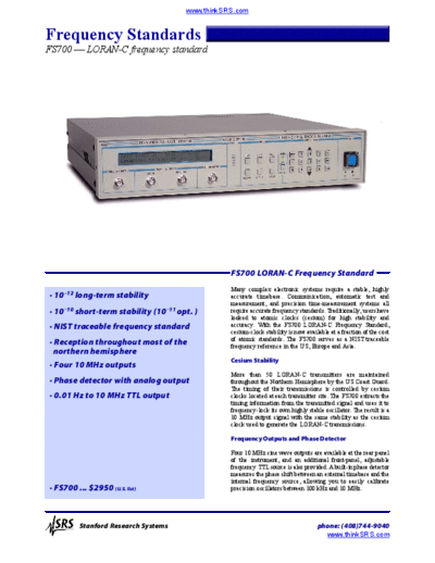 www.thinksrs.com-FS700c