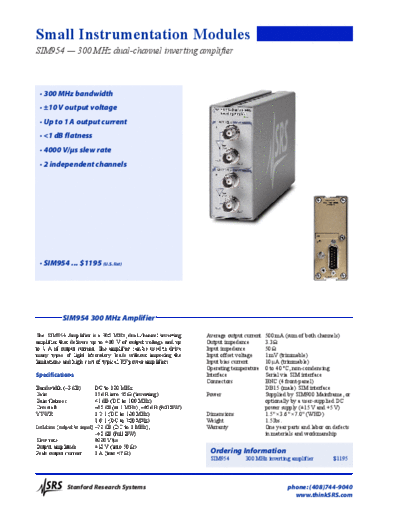www.thinksrs.com-SIM954c