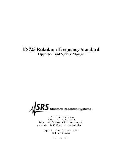 www.thinksrs.com-FS725m