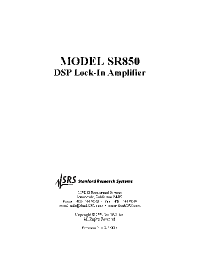 www.thinksrs.com-SR850m