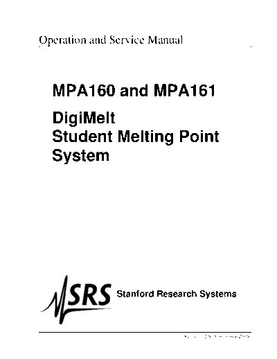 www.thinksrs.com-MPA160m