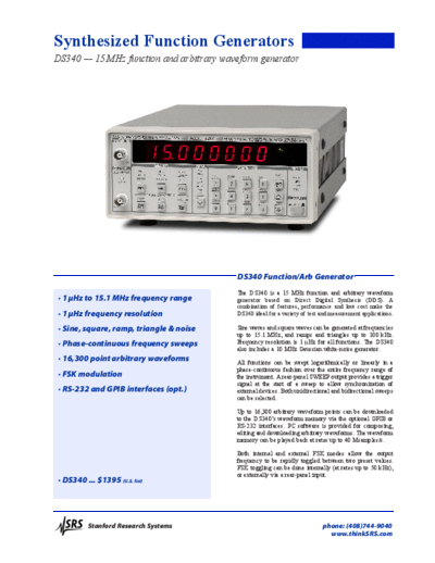 www.thinksrs.com-DS340c