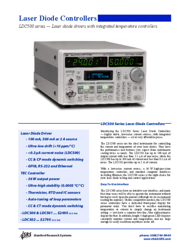 www.thinksrs.com-LDC500c