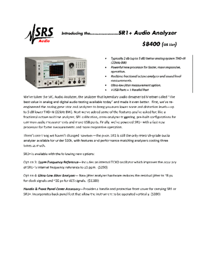 www.thinksrs.com-What_2527s new with SR1_old