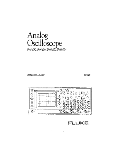 FLUKE PM3084 Reference