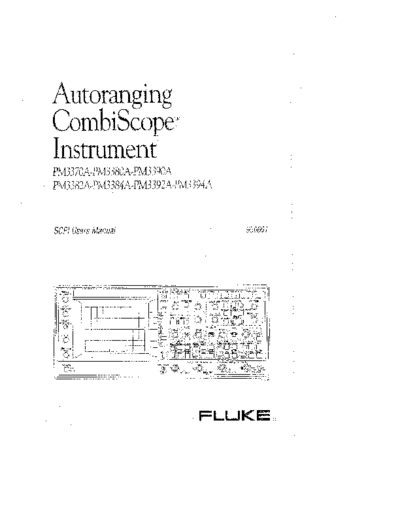 FLUKE PM3370A_252C 80A_252C 82A_252C 84A_252C 90A_252C 92A_252C 94A SCPI User
