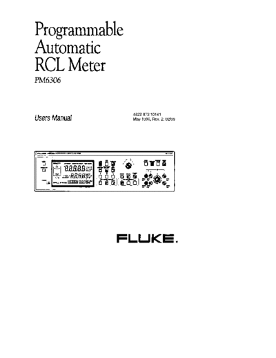 FLUKE PM6306 User