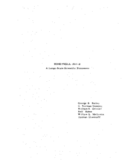 HONEYWELL_1800-II_A_Large-Scale_Scientific_Processor_1963