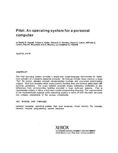 19790430_Pilot_An_Operating_System_For_A_Personal_Computer