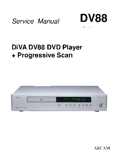 Arcam-DV-88-Service-Manual