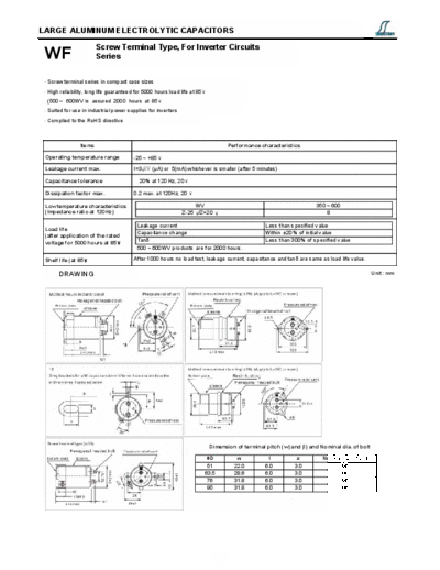 Decon [screw] WF Series