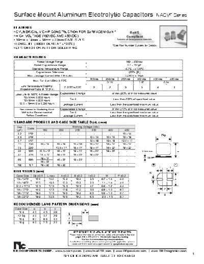 NIC [smd] NACVF Series