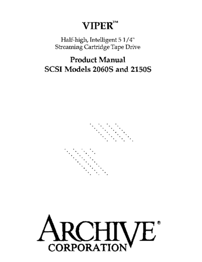 21391-001_Viper_SCSI_2060S_2150S_Product_Manual_Jun88
