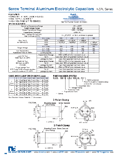 NIC [screw-terminal] NSTL Series