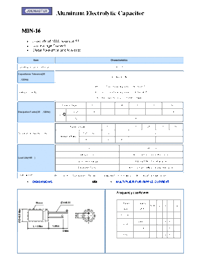 Joemaster [radial] MIN-16 Series