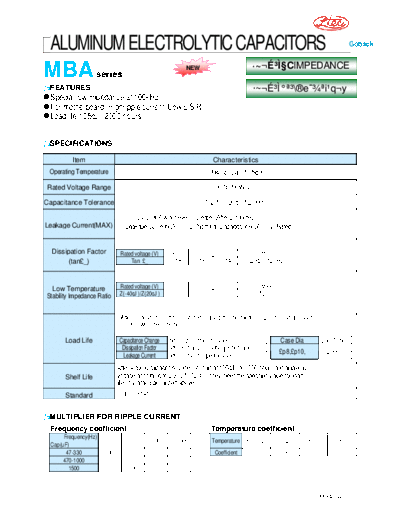 Ltec [radial] MBA series
