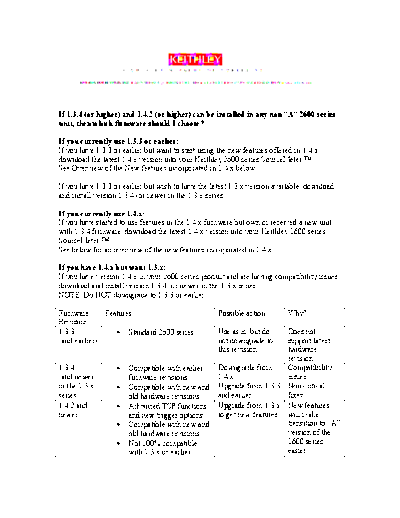 2600 firmware decision
