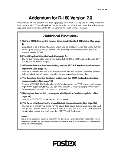 hfe_fostex_d-160_addendum_en