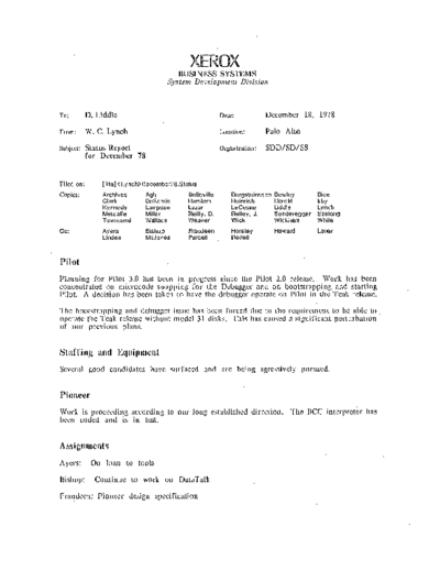 19781218_Status_Report_For_December_78