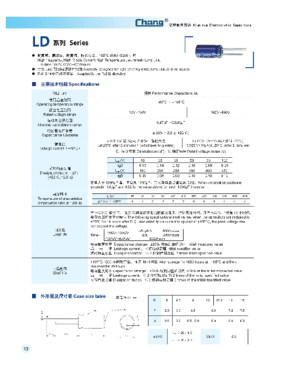 Chang [radial thru-hole] LD Series