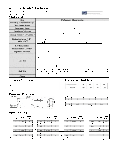 Acon [radial thru-hole] LF Series
