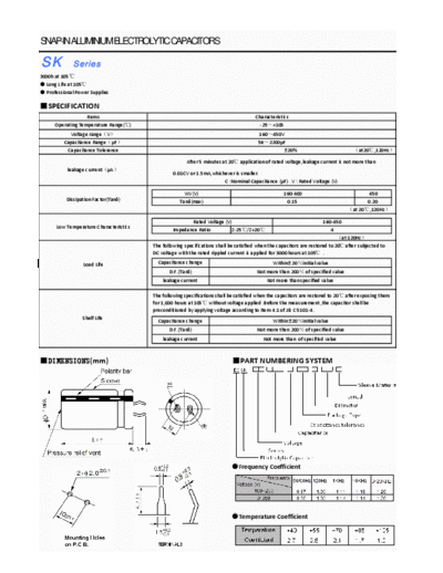 Nicon SK [snap-in] Series