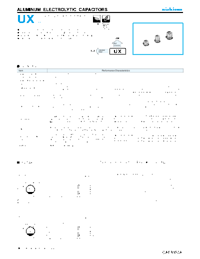Nichicon [SMD] UX Series