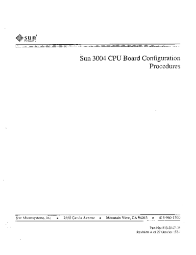813-2047-06_Sun_3004_CPU_Configuration